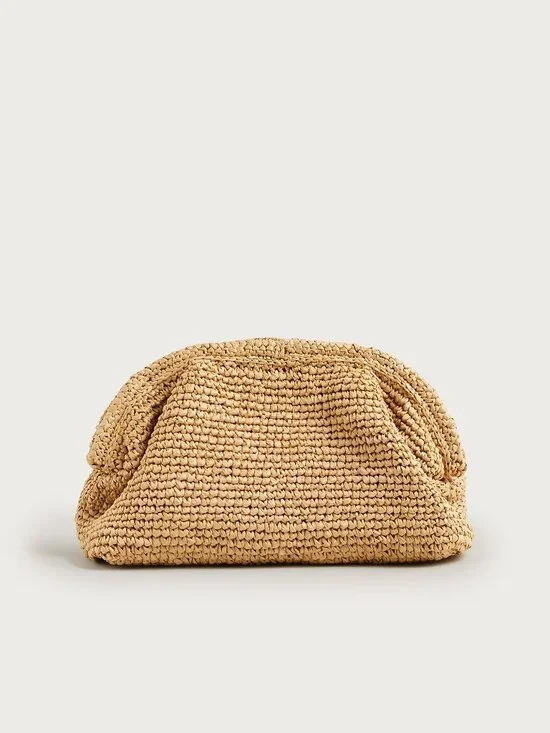 J. CREW Portofino Handknotted Clutch Handbag NWT - Picture 3 of 10